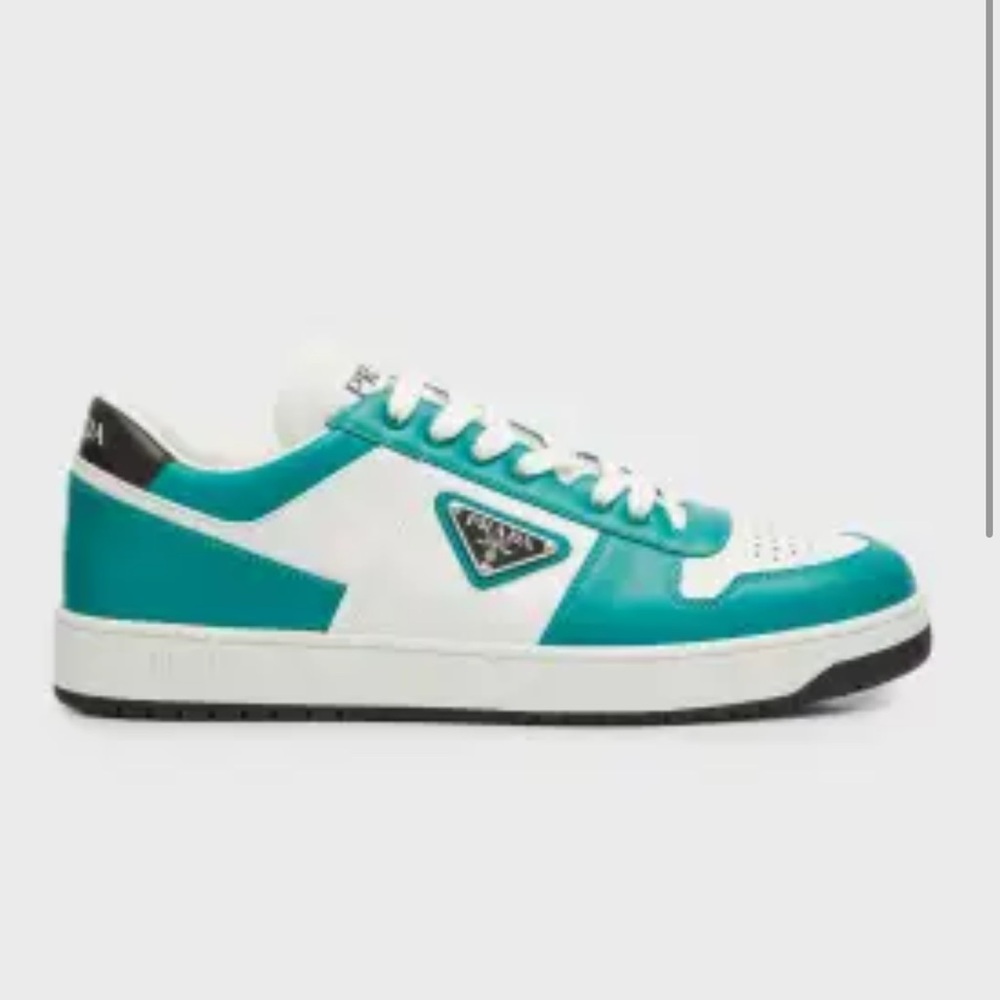 Prada Men's Downtown Leather Sneakers